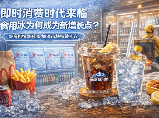 即时消费时代来临，食用冰为何成为新增长点？